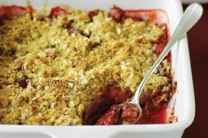 rhubarb crumble PIC